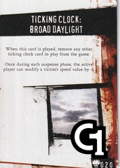 Ticking Clock: Broad Daylight