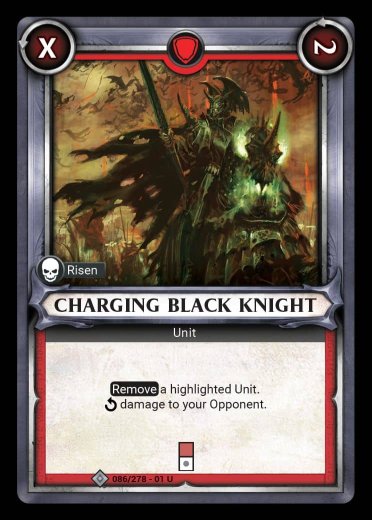 Charging Black Knight