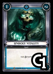 Unholy Vitality