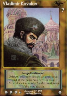 Vladimir Kovalov, Lodge Mastermind