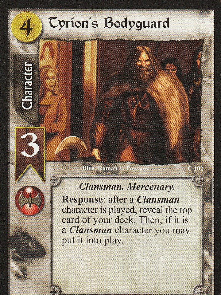 Tyrions Bodyguard