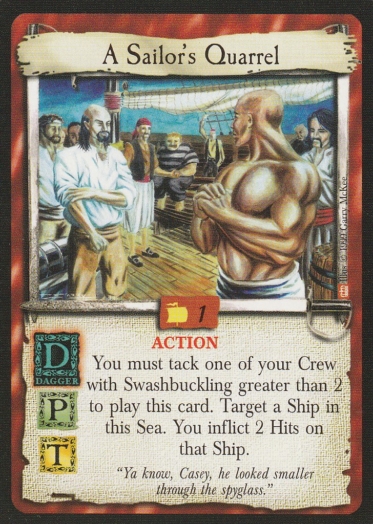 A Sailors Quarrel