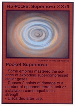 Pocket Supernova