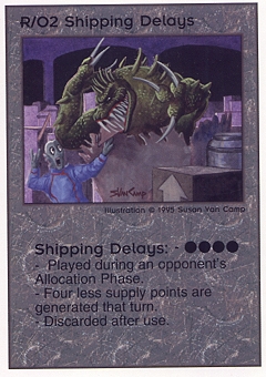 Shipping Delays [part 8]