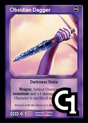 Obsidian Dagger, Darkness State