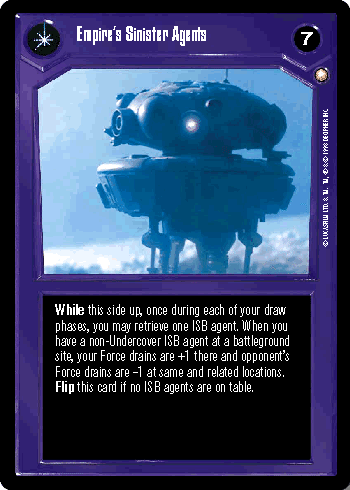 ISB Operations/Empires Sinister Agents