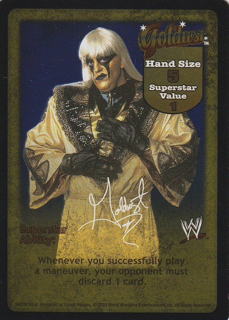 Goldust Superstar Card