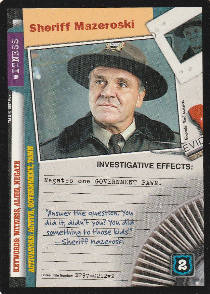 Sheriff Mazeroski