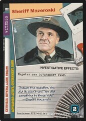 Sheriff Mazeroski