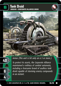 Tank Droid - Foil