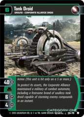 Tank Droid - Foil