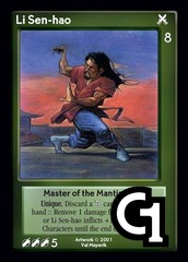 Li Sen-Hao, Master of the Mantis Style