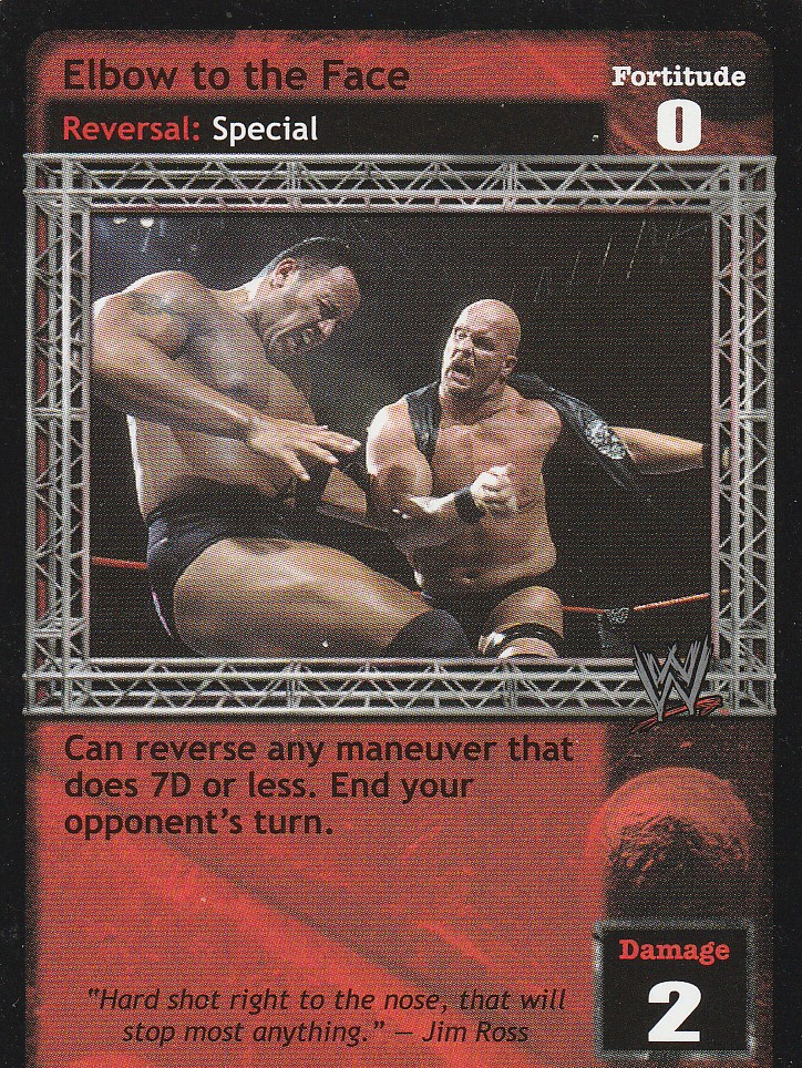 Elbow to the Face (Ruthless Agression)