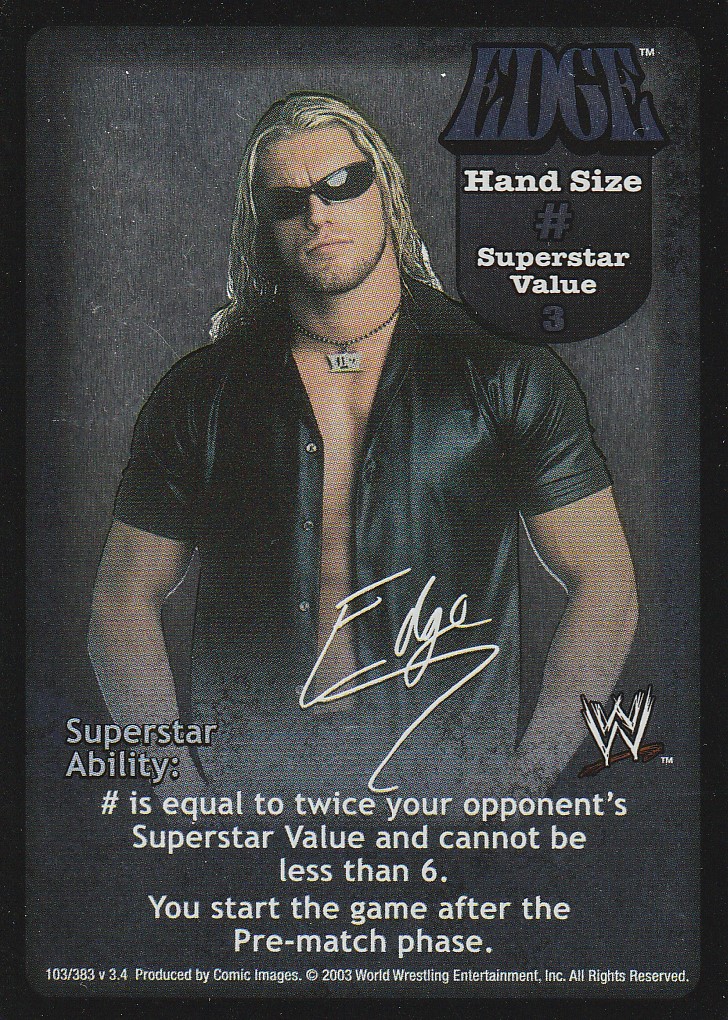 Edge Superstar Card (SS2)