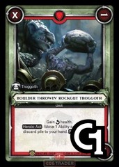 Boulder Throwin Rockgut Troggoth - Foil