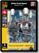 Battle Droid Squad, Assault Unit [Foil]