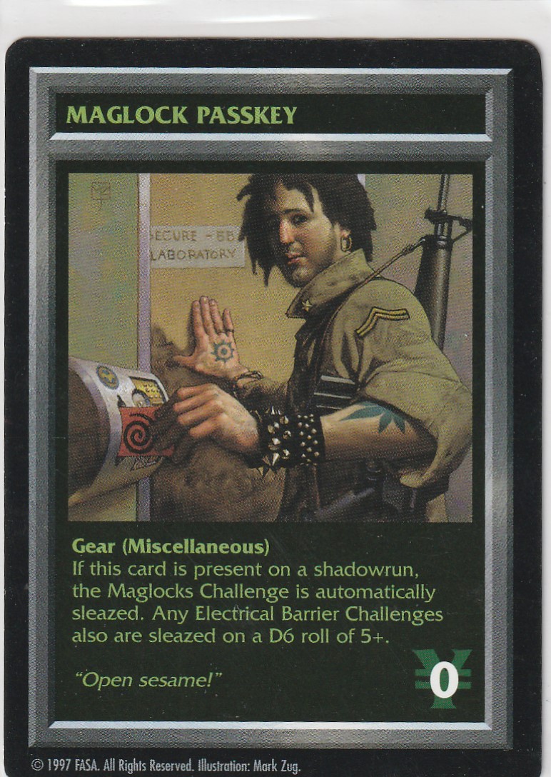 Maglock Passkey