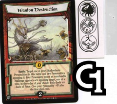 Wanton Destruction