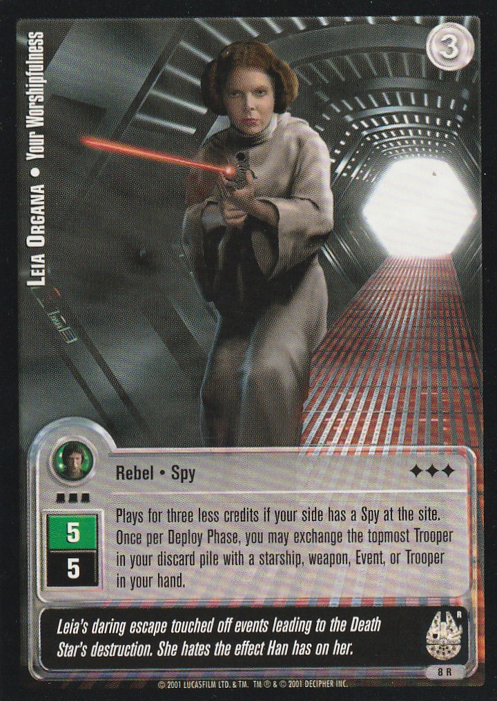 Leia Organa - Your Worshipfulness (R)