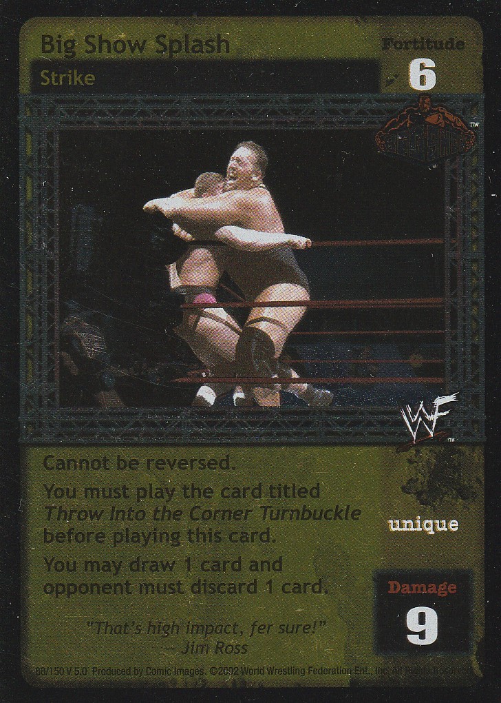 Big Show Splash