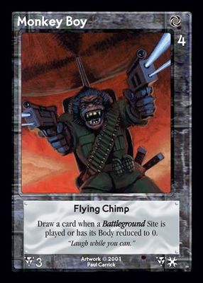 Monkey Boy, Flying Chimp
