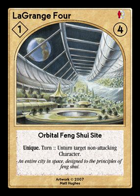LaGrange Four, Orbital Feng Shui Site