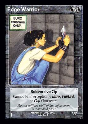 Edge Warrior, Subversive Op
