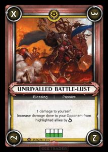Unrivalled Battle-Lust - Foil