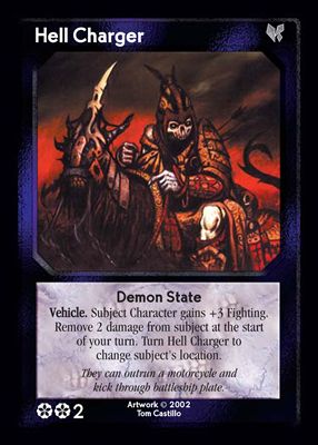 Hell Charger, Demon State