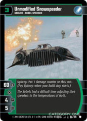 Unmodified Snowspeeder - Foil