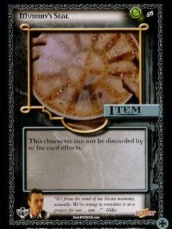 Mummys Seal (Foil) (Unlimited)