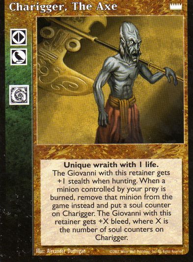 Charigger, The Axe