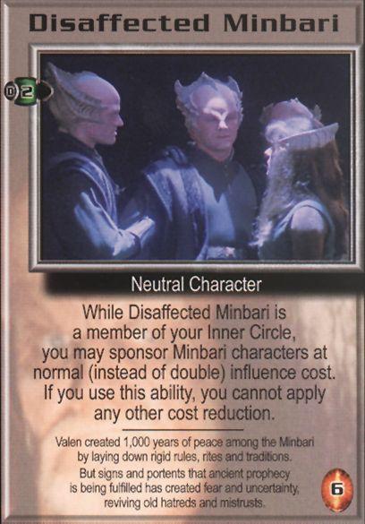 Disaffected Minbari