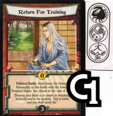Return For Training