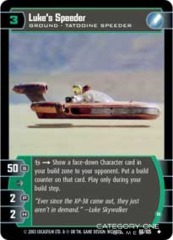 Luke's Speeder (B) - Foil