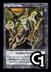 Wild Gorillas, Primitive Monkeys