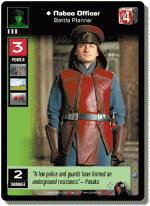 Naboo Officer, Battle Planner