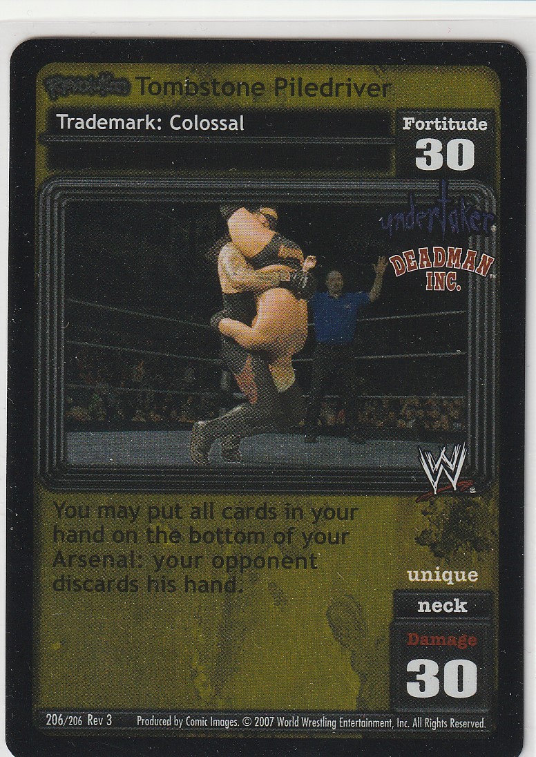 REVOLUTION Tombstone Piledriver