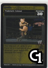 REVOLUTION Tombstone Piledriver