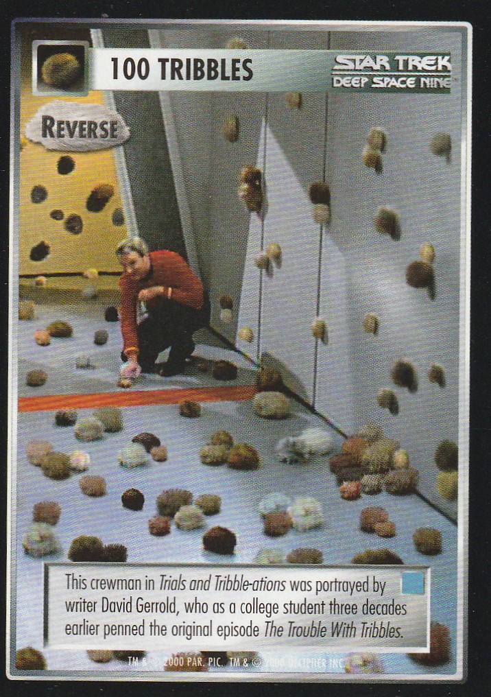 100 Tribbles - Reverse (Blue)