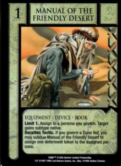 Manual of the Friendly Desert