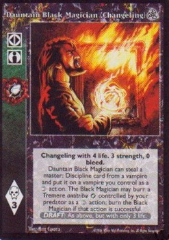 Dauntain Black Magician (Changeling)