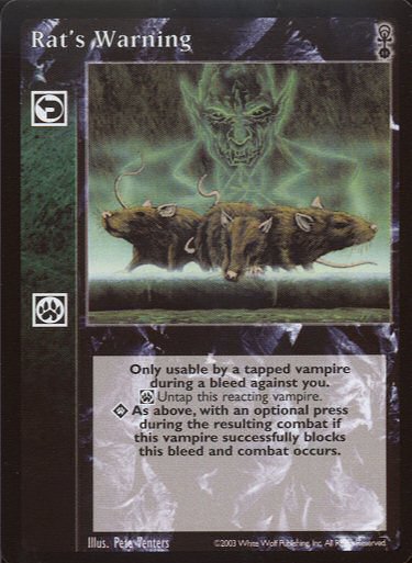 Rats Warning