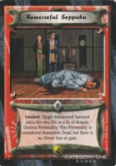 Remorseful Seppuku