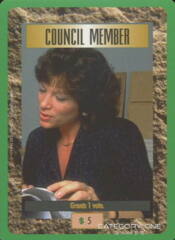 Council Member [Woman in black]