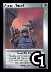 Assault Squad, BuroMil Soldiers