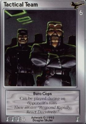 Tactical Team, Buro Cops