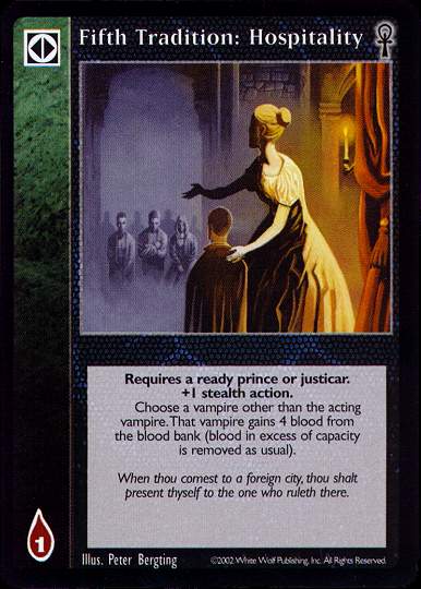 Fifth Tradition: Hospitality