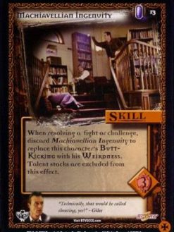Machiavellian Ingenuity (Foil) (Unlimited)