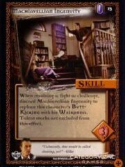 Machiavellian Ingenuity (Foil) (Unlimited)